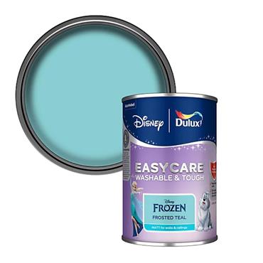 Dulux Easycare Disney Elsa Frosted Teal Matt Wall & ceiling Paint, 1.25L