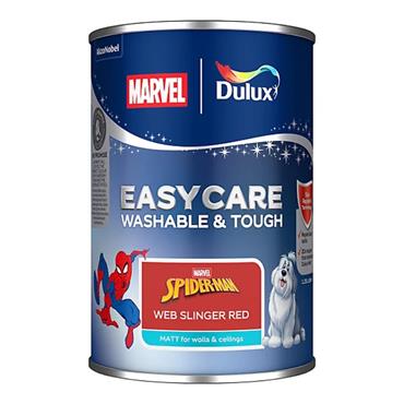Dulux Easycare Disney MARVEL Spider-Man Web Slinger Red Matt Wall & ceiling Paint, 1.25L