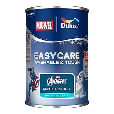 Dulux Easycare Disney MARVEL Captain America Superhero Blue Matt Wall & ceiling Paint, 1.25L