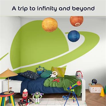 Dulux Easycare Disney Pixar Buzz Galactic Grey Matt Wall & ceiling Paint, 2.5L