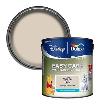 Dulux Easycare Disney Winnie The Pooh Honey Whisper Matt Wall & ceiling Paint, 2.5L
