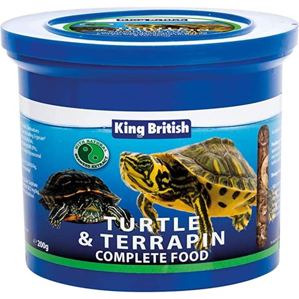 King British Turtle & Terrapin Food 200G EEC Homevalue Balbrigggan