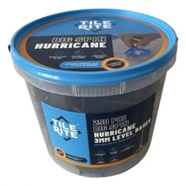 Tile Rite Hurricane Wall and Floor Clips 3mm 250pcs