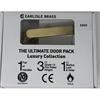 Ultimate Door Pack Luxury Collection Wc Edge Satin Brass