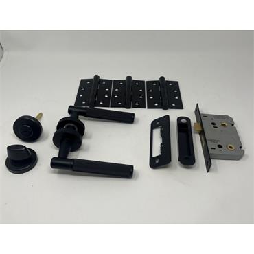Ultimate Door Pack Luxury Collection Wc Image Matt Black Bathroom