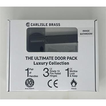 Ultimate Door Pack Luxury Collection Wc Image Matt Black Bathroom