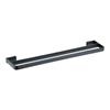 RT Large Sorrento Double Towel Bar Black
