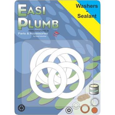 Easi Plumb 5 Pce 1" PVC Washers