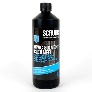 SCRUBB UPVC SOLVENT CLEANER 1LTR