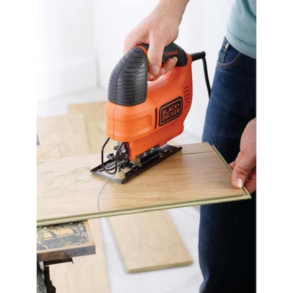 Black & Decker Variable Speed Jigsaw 520W & Kit Box EEC Homevalue