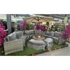 Outdoor Lux Amalfi Circular Ice Bucket Set Light Grey