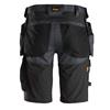 Snickers Shorts with Holster Pockets Grey & Black