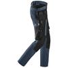 Snickers 6218 AllroundWork, Stretch Trousers with Holster Pockets Navy & Black