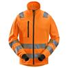 Snickers 8036 High-Vis Orange Full Zip Jacket Class 2 Reflective
