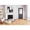Pembroke 2 Panel Opaque Prefinished Black Door