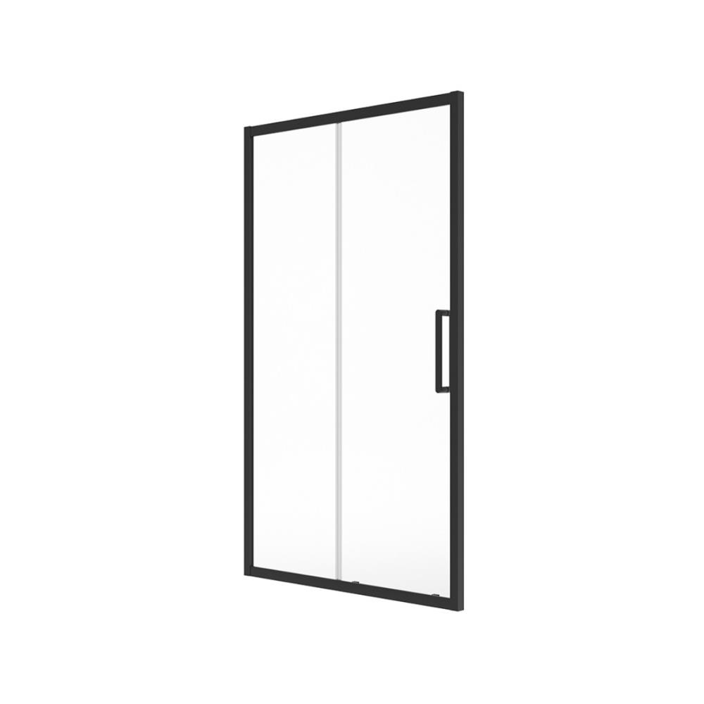 Sonas Aspect Sliding Shower Door Matt Black EEC Homevalue