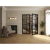 SOHO 8 LITE CLEAR GLASS BLACK PRIMED