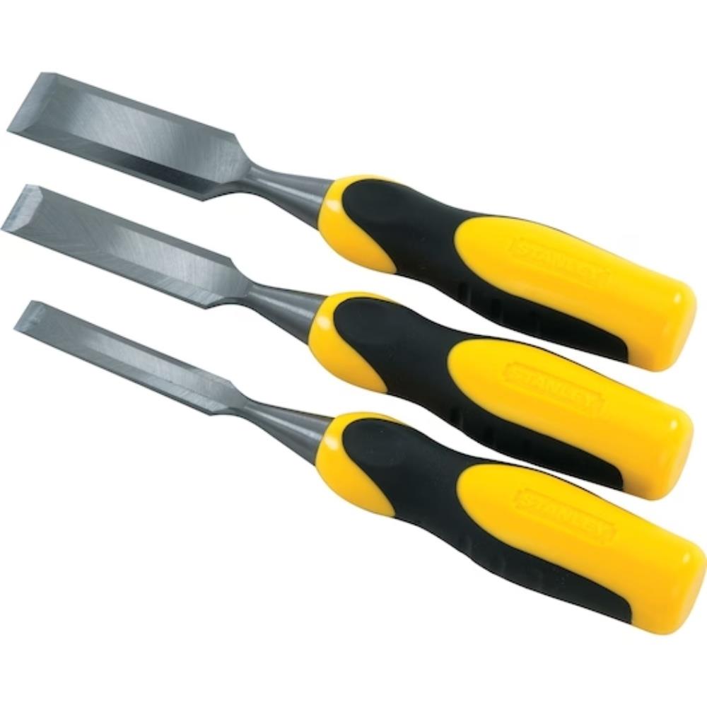 Stanley Dynamic Grip Wood Chisel 3 Piece Set |EEC Homevalue ...