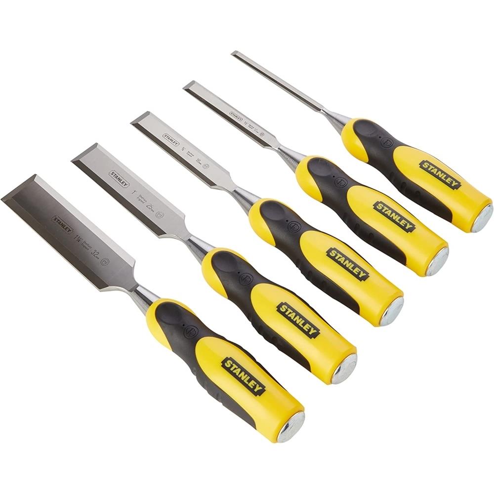 Stanley Dynamic Grip Wood Chisel 5 Piece Set |EEC Homevalue ...