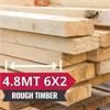 Rough Timber Treated 4.8M 6x2