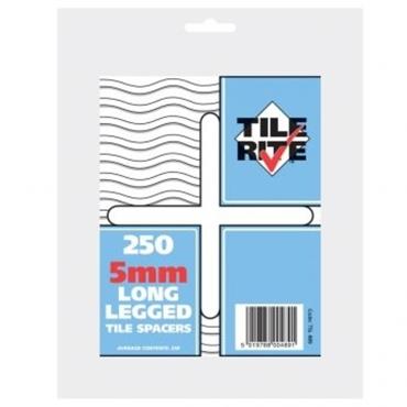 Tile Rite Long Leg Tile Spacer 5mm 250pcs