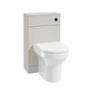 Sonas Corta Back To Wall WC Unit Whispering Willow Black Button 50cm