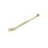Sonas Mirage Wetroom Panel Angled Support Bar Brushed Gold