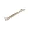 Sonas Aspect Wetroom Panel Angled Support Bar 300mm Brushed Nickel