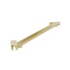 Sonas Aspect Wetroom Panel Angled Support Bar 300mm Brushed Gold