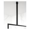 Sonas Aspect Wetroom Panel Ceiling Support Bar 650mm Matt Black