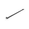 Sonas Aspect Wetroom Panel Angled Support Bar 650mm Matt Black
