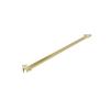 Sonas Aspect Wetroom Panel Angled Support Bar 650mm Brushed Gold