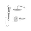 Sonas Hakk Thermostatic Shower Kit With Wall Arm 1 Chrome