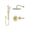 Sonas Hakk Thermostatic Shower Kit With Wall Arm 1 Brushed Gold