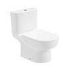 Sonas VIA Open Back Close Coupled Comfort Height WC with Delta Soft Close Seat
