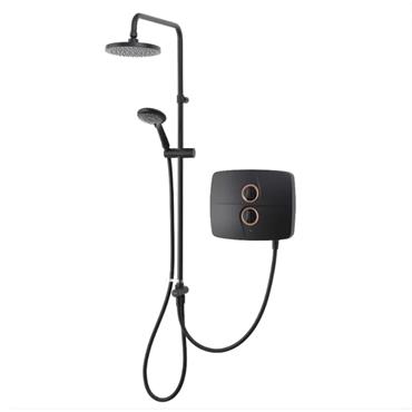 Triton Shower Black DuElec T90ER NEW MODEL