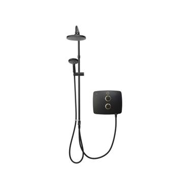 Triton Shower Black DuElec T90ER NEW MODEL