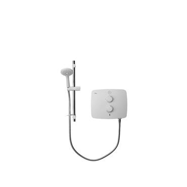 T90ER Pumped Electric Shower -New Model White