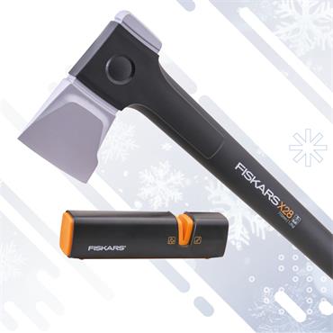 Splitting Axe and Sharpener