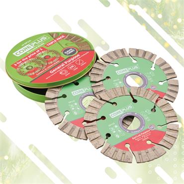 115mm Diamond Cutting Blades (3 Pack)