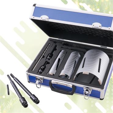 7 Piece Diamond Core Drill Set