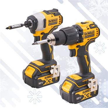 18V Combi & Impact Drill Twin Pack