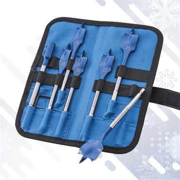 7 Piece Flat Bit Selfcut Speed Spade Set