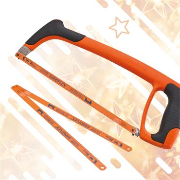 300mm (12in) Hacksaw With 3 Free Blades