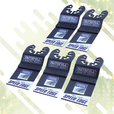 32mm Mulit-Tool Speed Edge Blade (5 Pack)