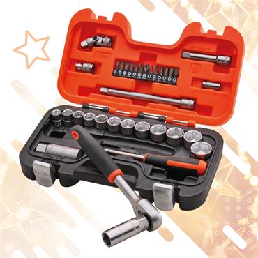 1/4" & 3/8" Drive Socket Set