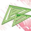 175 & 300mm (7 & 12in) Hi-Vis Square Twin Pack