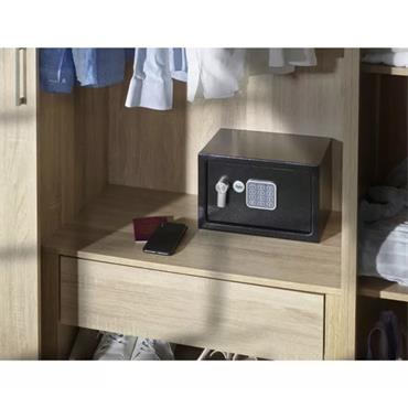 Yale Small Value Safe, Digital Keypad, Steel Locking Bolts, Emergency Override Key