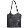 RIEKER H1025 HANDBAG - BLACK/GREY