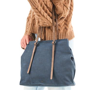 RIEKER H1028 HANDBAG - NAVY